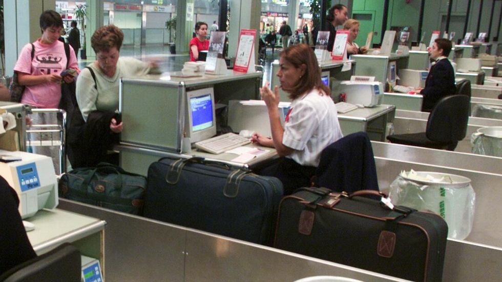 Facturar el equipaje por Internet ahorra un 50% en aerolíneas