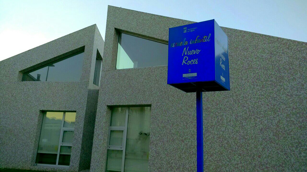 Nuevo Roces exige el mantenimiento de los jardines de infancia